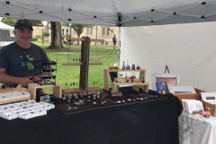 Don Parkinson, glass jewelry and photographs