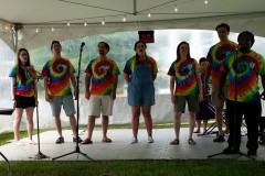 Woods Hole Theater Company cast of "Godspell"