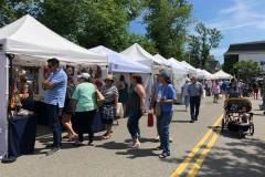 Artisans' tents on Shore Street Extended